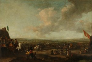 Friedrich Heinrich bei der Übergabe von Maastricht, 22. August 1632 von Pieter Wouwerman (manner of)