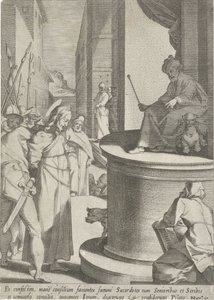 Christus vor Pilatus von Pieter de Jode (I)
