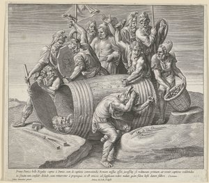 Die Standhaftigkeit des Marcus Atilius Regulus von Pieter de Jode (I)