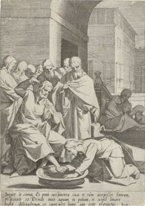 Fußwaschung von Pieter de Jode (I)