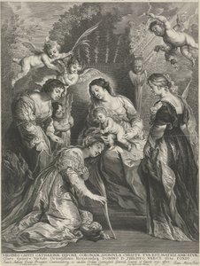 Christuskind krönt Hl. Katharina