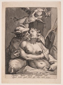 Merkur, Venus und Amor von Pieter de Jode I
