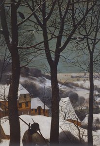 Jäger im Schnee von Pieter Bruegel the Elder