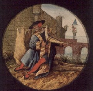 Flämisches Sprichwort: Die Musik der Reichen ist immer angenehm von Pieter the Younger Brueghel
