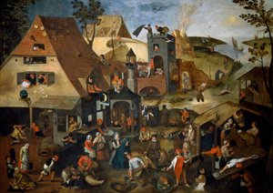 Niederländische Sprichwörter, ca. 1559
