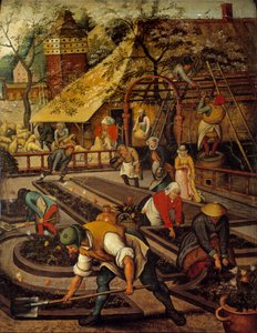 Frühling von Pieter the Younger Brueghel