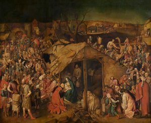 Die Anbetung der Könige von Pieter the Younger Brueghel