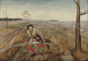 Der schlechte Hirte von Pieter Brueghel the Younger