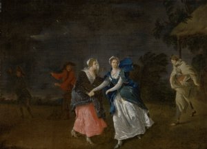 Mrs. Cibber als Cordelia von Pieter van Bleeck