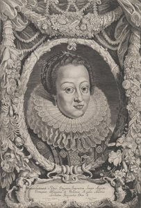 Eleonora, Ehefrau von Ferdinand II, aus der Serie Ferdinandus II et III Imperatorum Domu..., ca. 1625 von Pieter van Sompel