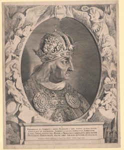 Heiliger Römischer Kaiser Friedrich III. (Druck) von Pieter van Sompel