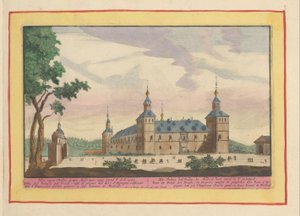 Königlicher Palast von El Pardo bei Madrid von Pieter van den Berge