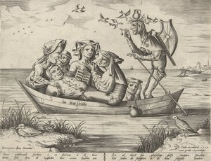 Das blaue Schiff von Pieter van der Heyden
