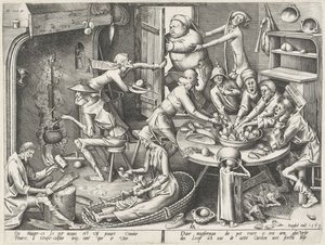 Magere Küche von Pieter van der Heyden