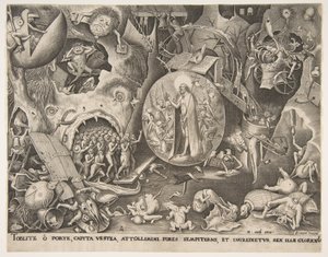 Der Abstieg Christi in die Vorhölle, ca. 1561 von Pieter van der Heyden