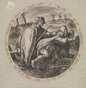 Die Blindenführer von Pieter van der Heyden