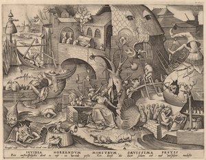 Neid von Pieter van der Heyden after Pieter Bruegel the Elder