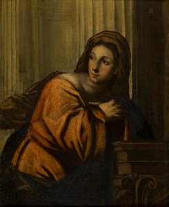 Eine Dame, identifiziert als Magdalena, ca. 1623-78 von follower of Pietro Della Vecchia