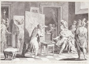 Alexander der Große im Atelier von Apelles