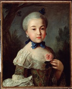 Porträt von Gräfin Varvara Scheremetjewa, 1760