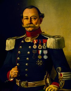 Porträt eines italienischen Obersts von Pietro Baldini