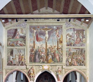 Szenen aus der Passion und Kreuzigung