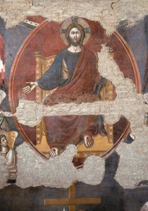 Das Jüngste Gericht: Christus triumphierend (Detail) von Pietro Cavallini