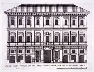 Palazzo Grazioli, Piazza San Marco, Rom, aus 