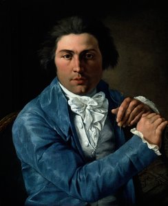 Porträt des Architekten Giuseppe Valadier, ca. 1795 von Pietro Labruzzi