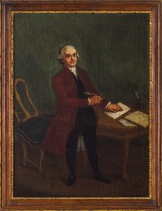 Porträt von Melchiorre Cesarotti 1730-1808, 1760er Jahre von Pietro Longhi