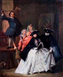 Der Scharlatan, um 1757 von Pietro Longhi