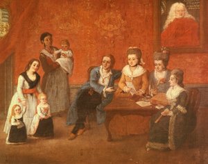 Die Familie Michiel, ca. 1780 von Pietro Longhi