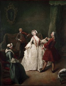 Die Tanzstunde von Pietro Longhi