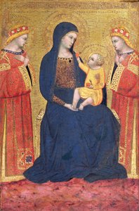 Madonna und Kind von Pietro Lorenzetti