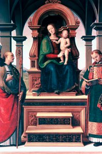 Madonna mit Kind und Heiligen