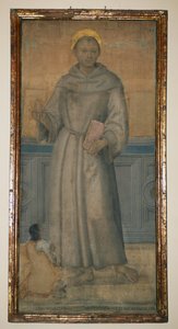 St. Antonius von Padua und Bartolomeo di Maraglia aus Perugia, um 1512, gemalt von Pietro Vannucci, bekannt als Perugino