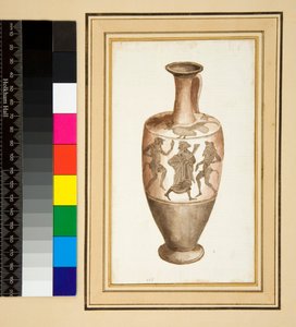 Eine Vase