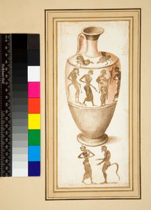 Eine Vase
