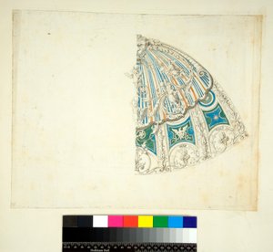 Gewölbe der Villa Madama von Pietro Santi Bartoli