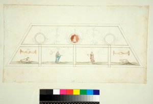 Gewölbe der Villa Madama