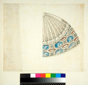Gewölbe der Villa Madama von Pietro Santi Bartoli