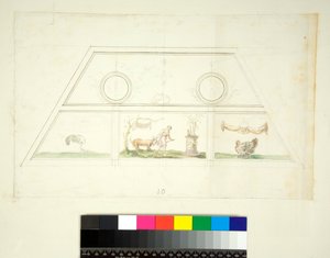 Gewölbe der Villa Madama
