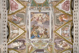 Gewölbe mit Fresken von Pietro Sorri