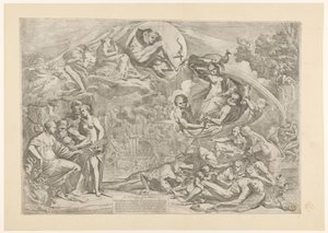 Allegorie des Sommers (Die vier Jahreszeiten) von Pietro Testa