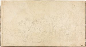 Bacchantin von Pietro Testa