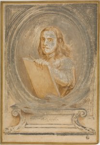 Porträt von Pietro Testa von Pietro Testa