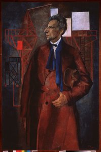 Porträt des Bühnenregisseurs Wsewolod Meyerhold von Piotr Vladimirovich Williams