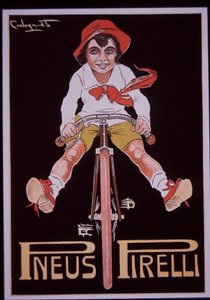 Pirelli Fahrradwerbung von Plinio Codognato