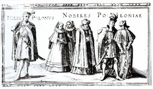 Polnischer Adel (Stich) von Polish School