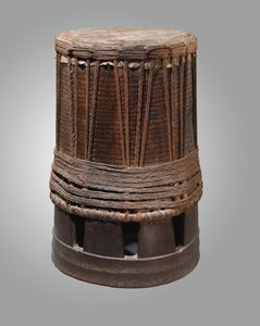 Tambour, Pahu, von den Marquesas-Inseln von Polynesian Polynesian